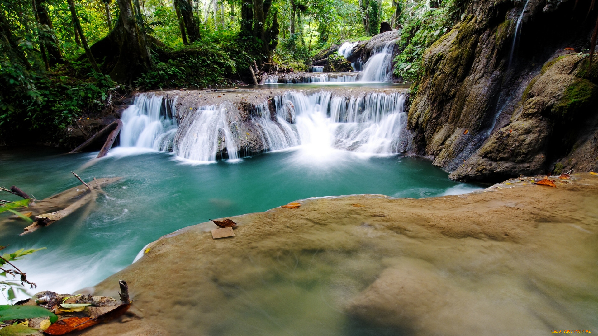 salodik, waterfall, luwuk, central, sulawesi, indonesia, , , , , , , 
